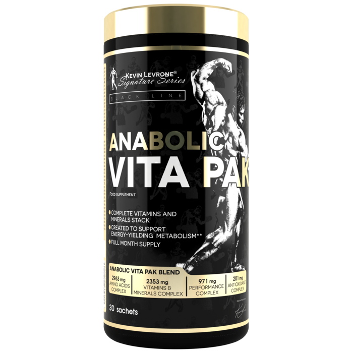 Kevin LEVRONE ANABOLIC VITA PAK 30 sachets 5903719210126 | AGZWQ5204