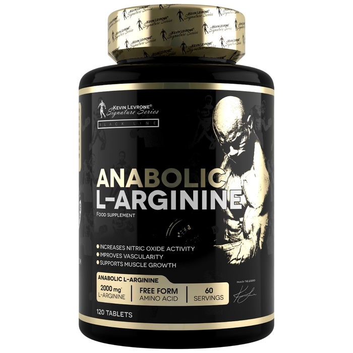 Kevin Levrone ANABOLIC L-ARGININE 120 tablets | JOHYX1836