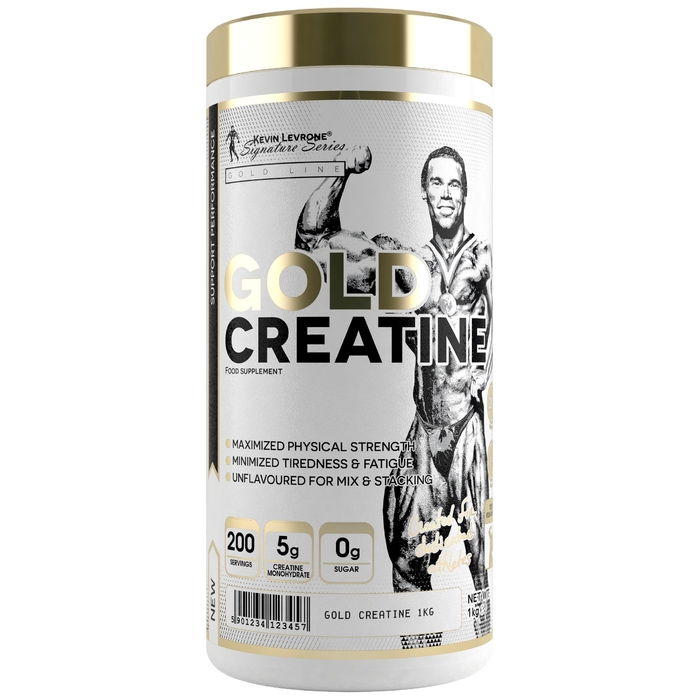 Kevin Levrone GOLD CREATINE 1 kg - Boost Energy Levels, Enhance Strength, Suitable for Men & Women | ZWNVQ4850
