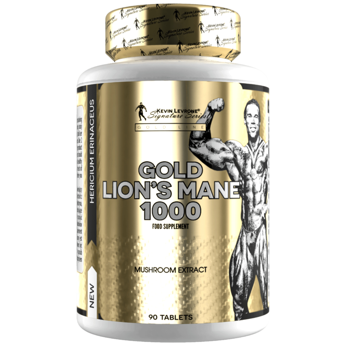 Kevin Levrone GOLD Lion’s Mane 1000 90 tablets 5903719251693 | NFWPY6548