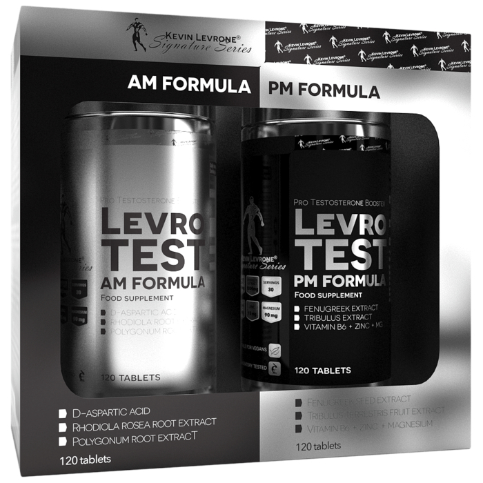 Kevin Levrone Levro Test (AM PM formula) 240 (2x120) tabs 5903719237260 | NWYEH4307