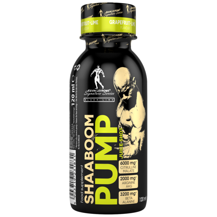 Kevin Levrone SHAABOOM PUMP JUICE SHOT 120 ml (energy drink) 5903719231831 | WYXCR0752