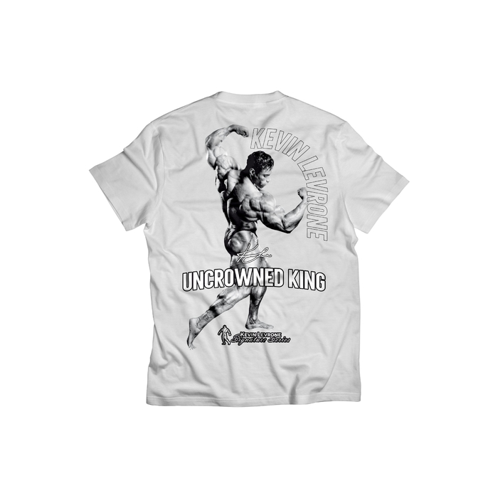 Kevin Levrone T-Shirt UNCROWNED KING 240g White 5903719263900 | JWCPD0167